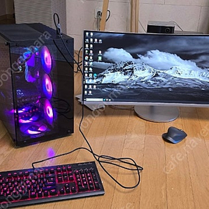 게임용 데스크탑 본체 6700k / 34인치 모니터 등