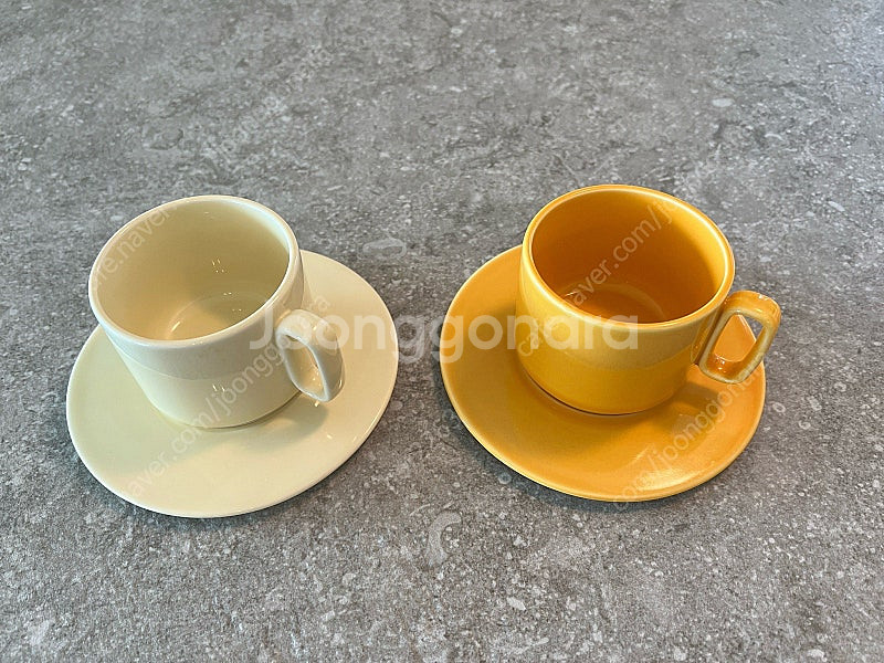 피브레노 스태킹 컵 앤 소서 2set 일괄--0