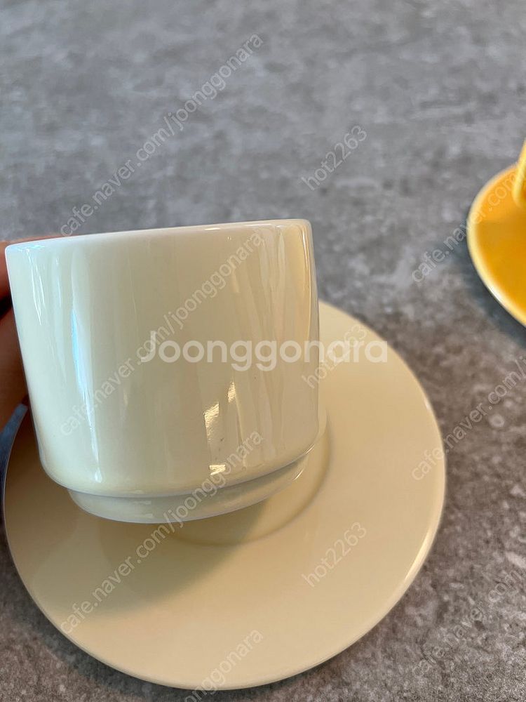 피브레노 스태킹 컵 앤 소서 2set 일괄--1