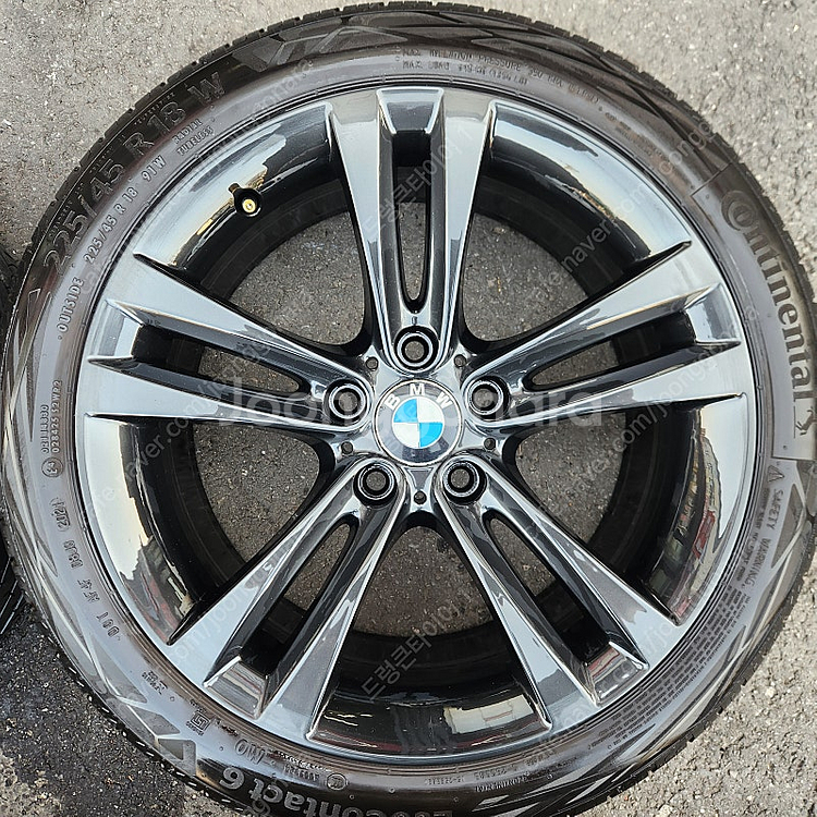 [판매] BMW 3시리즈 397M 18인치 F바디 순정 휠타이어 세트 팝니다.--2