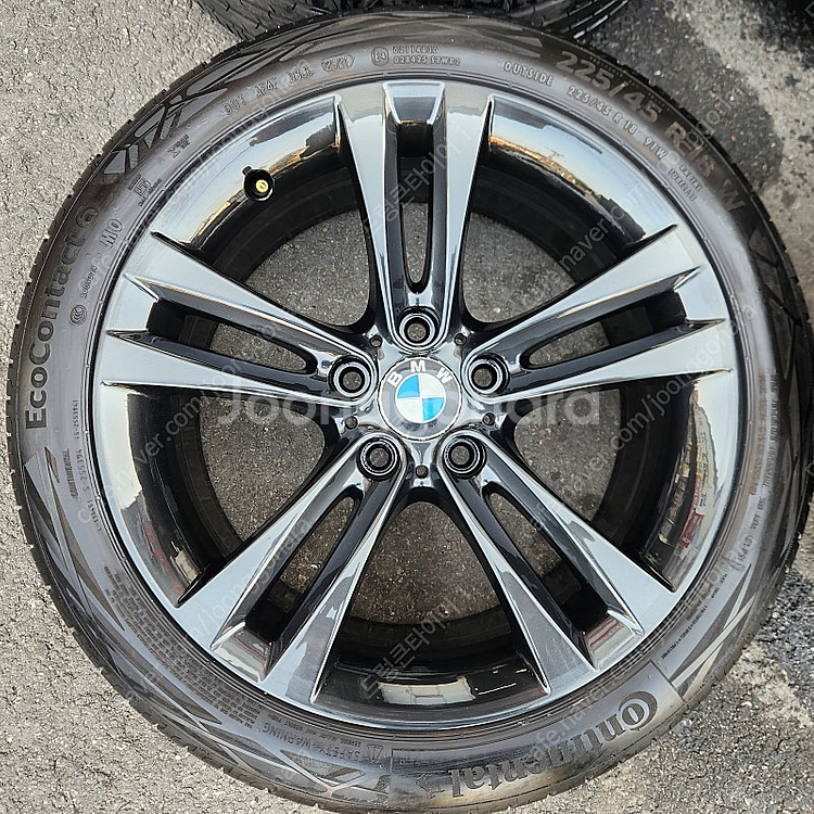 [판매] BMW 3시리즈 397M 18인치 F바디 순정 휠타이어 세트 팝니다.--3