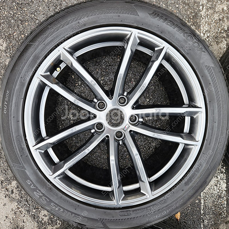 [판매] BMW 662M 18인치 G바디 순정 휠타이어 세트 팝니다.--1