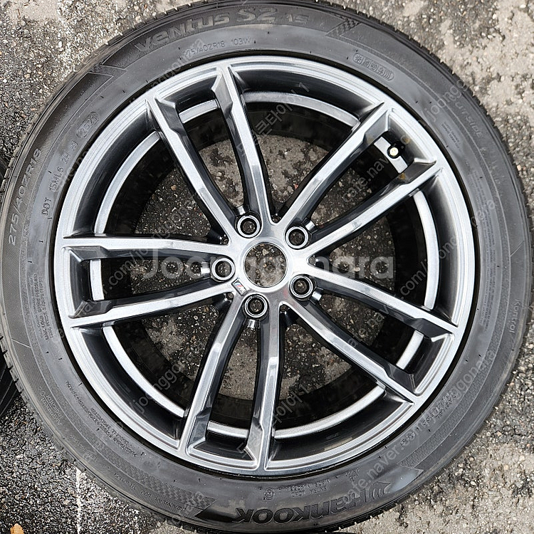 [판매] BMW 662M 18인치 G바디 순정 휠타이어 세트 팝니다.--2