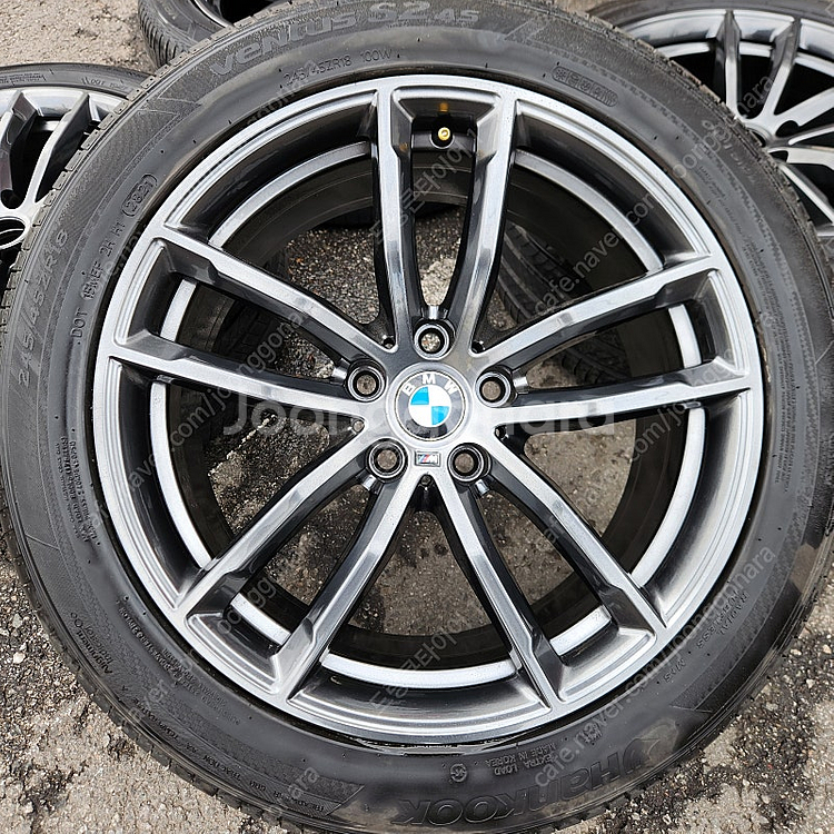 [판매] BMW 662M 18인치 G바디 순정 휠타이어 세트 팝니다.--4