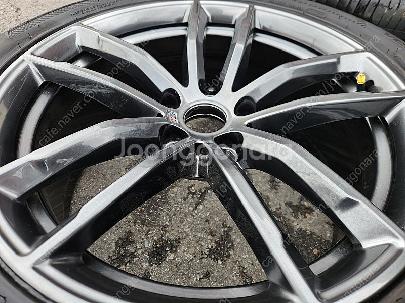 [판매] BMW 662M 18인치 G바디 순정 휠타이어 세트 팝니다.--5