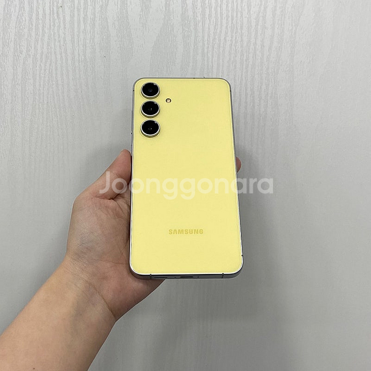 83448 갤럭시S24FE 옐로우 256GB 특S급 부...--2
