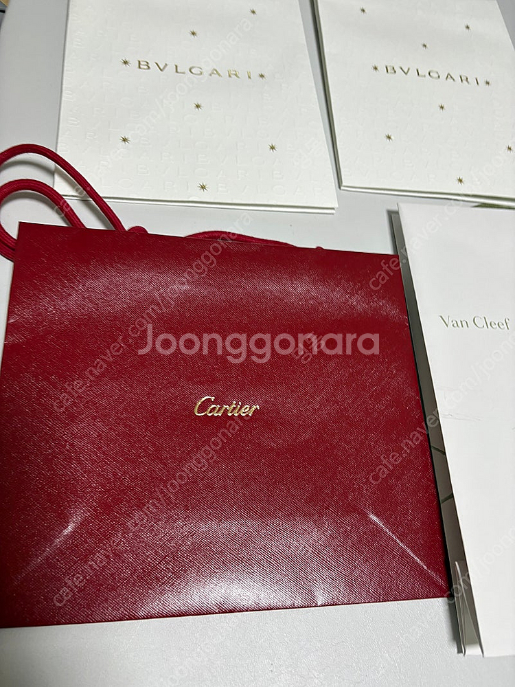 명품 쇼핑백 일괄 정리(에르메스, 샤넬, 불가리, 쇼메...--5