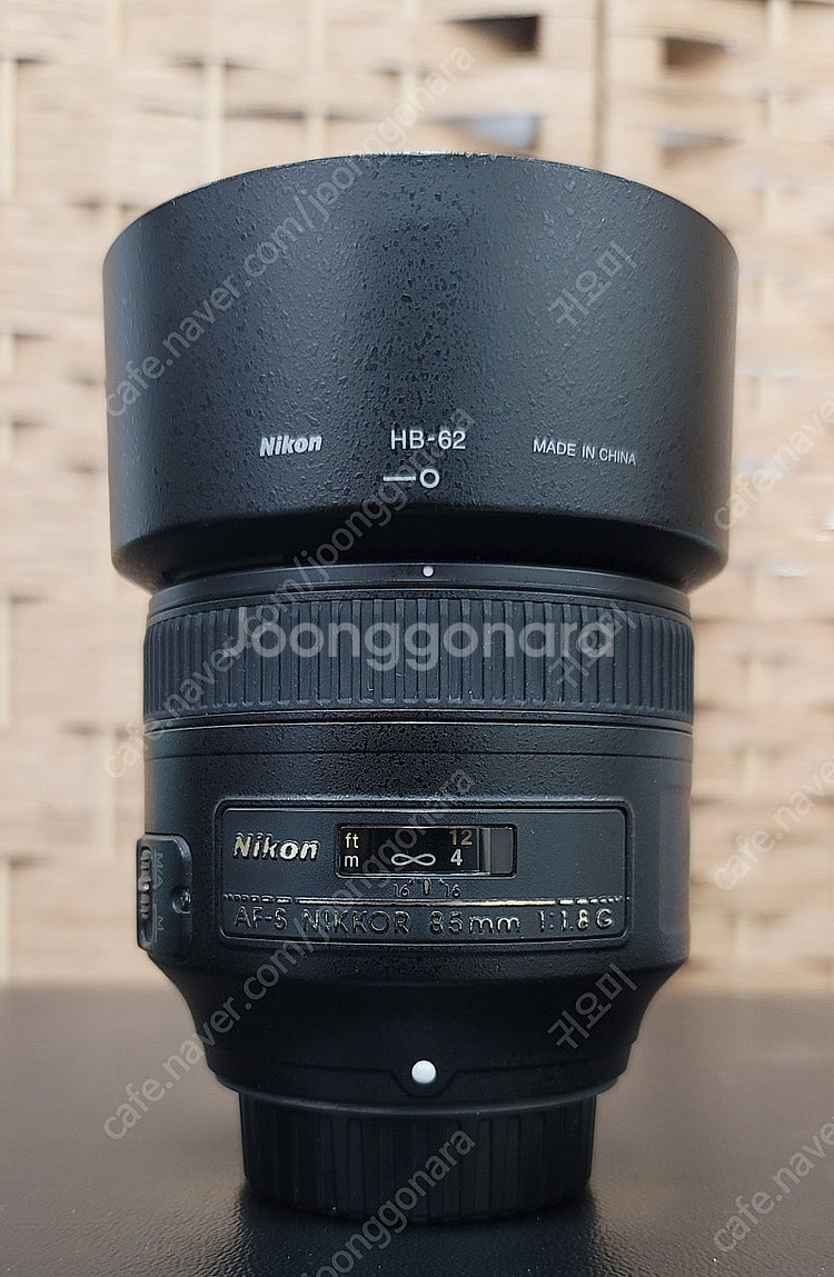 니콘/정품 af-s 85mm f1.8g 박스풀셋 ​--1