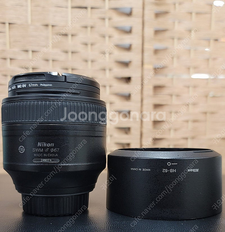 니콘/정품 af-s 85mm f1.8g 박스풀셋 ​--3