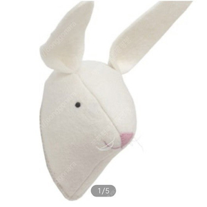 아기방 인테리어 양모펠트 토끼인형 벽걸이 인형 헌팅트로피