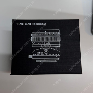 TTArtisan 50mm F1.4 소니 E마운트 틸트렌즈 블랙 팝니다.(민트급)