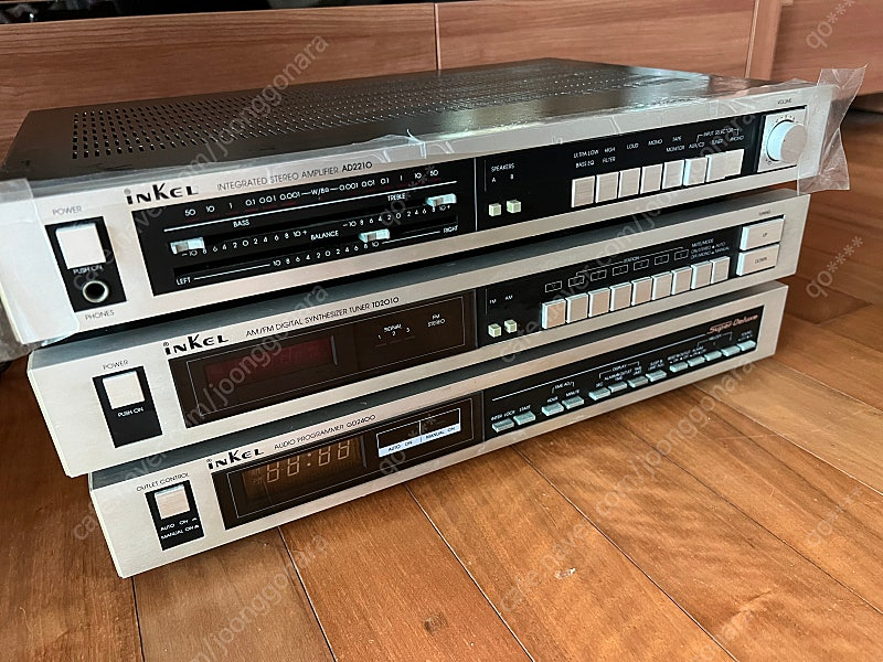 인켈 오디오 세트 Inkel AD2210 TD2010 GD2400 이미지
