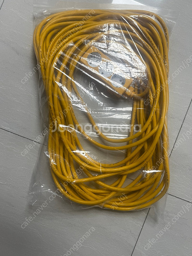 두꺼운 2.5sq 전기작업선 릴선 연장선 20미터--2