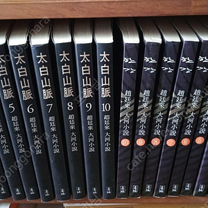 조정래의 한강 , 태백산맥 전권