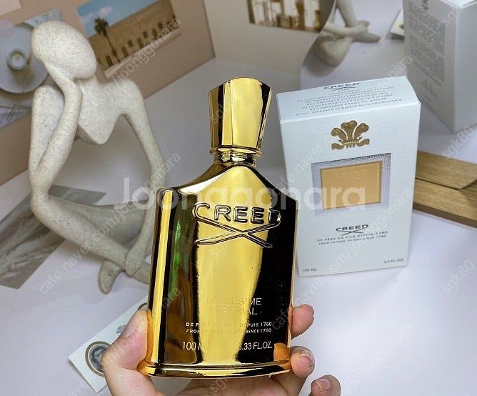 크리드 밀레지움 임페리R 100ml 공용향수 새상품 택...--0