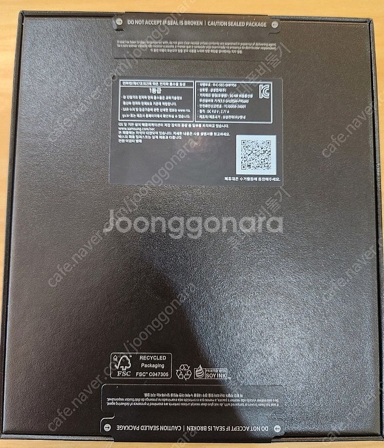 삼성 갤럭시 Z폴드6 네이비 1테라 자급제 미개봉 판매...--1