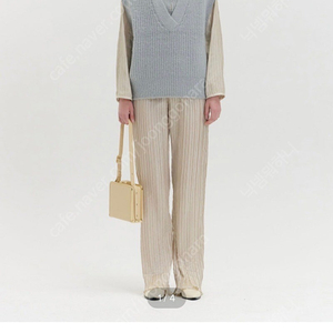 eenk QANA Pleated Pants - Beige S새상품 잉크 카나 플리츠팬츠 플리츠플리즈 le917 lfm 로우클래식 김나영 아모멘토