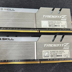 지스킬 ddr4 / 8GB x 2ea 3600MHz