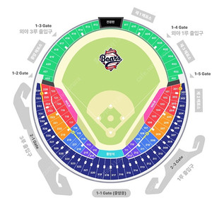 6월 4일 & 5일 두산 vs 기아 3루 외야지정석