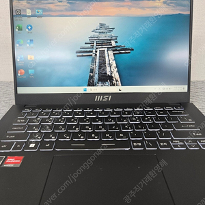 MSI 모던 14인치 C7M 라이젠 7530U SSD512GB 가성비 노트북 판매합니다.
