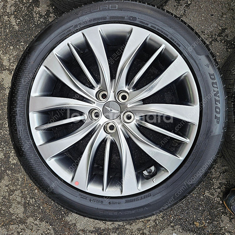 [판매] 제네시스 DH G80 19인치 순정휠 타이어 세트 판매 합니다 245 40 19 275 35 19--3