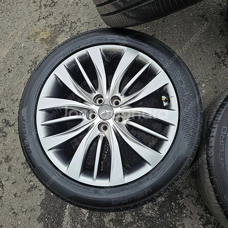 [판매] 제네시스 DH G80 19인치 순정휠 타이어 세트 판매 합니다 245 40 19 275 35 19--4