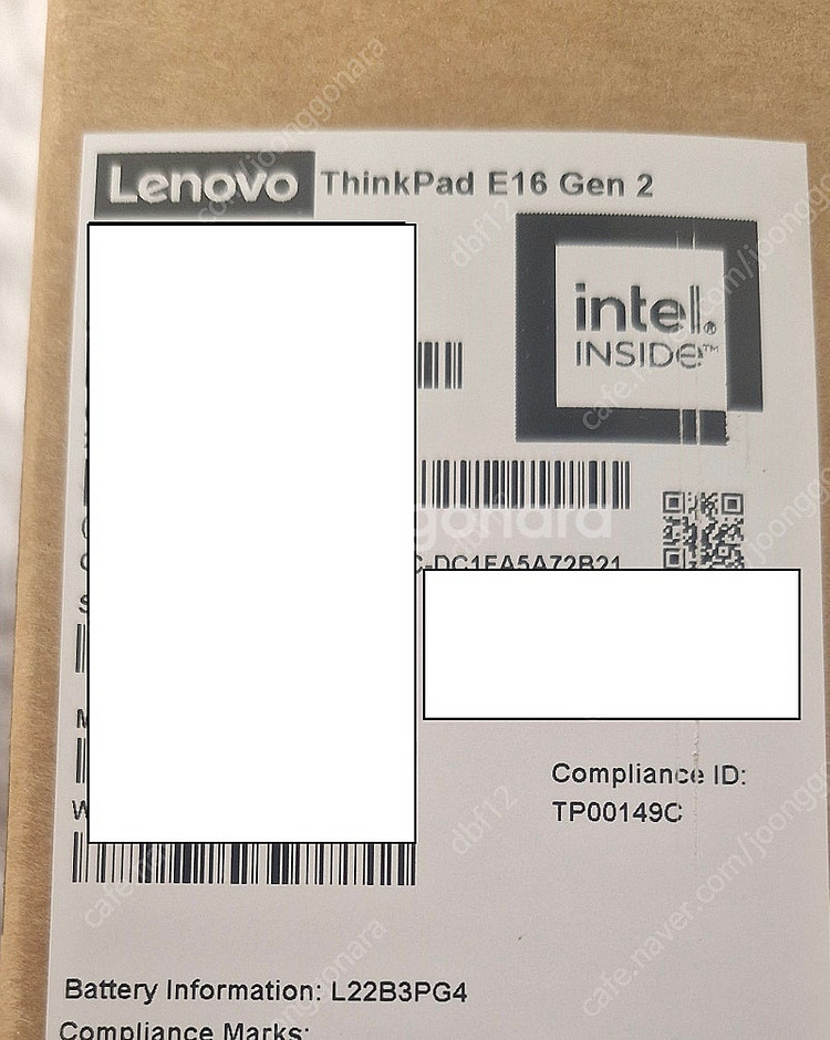 미개봉 노트북 레노버 THINKPAD E16 GEN2 ...--3