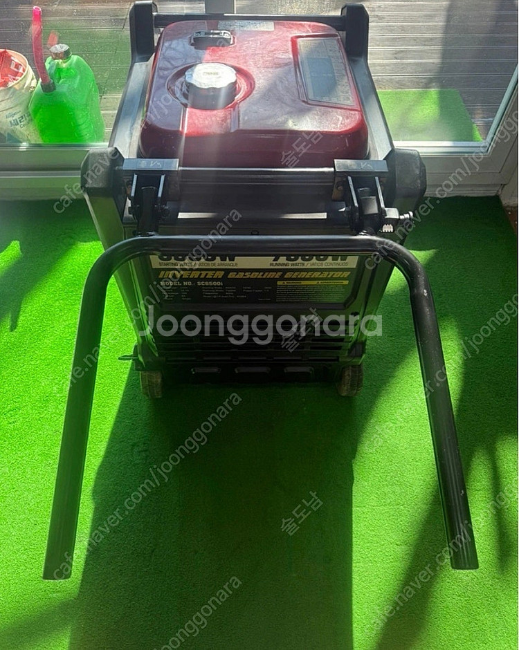 센시 7.5키로 가솔린 발전기 ( 센시 SC8500i ...--4