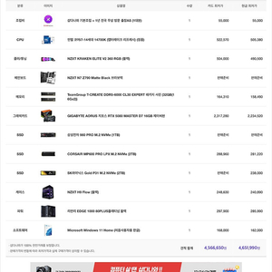 14700K 5080 PC 판매