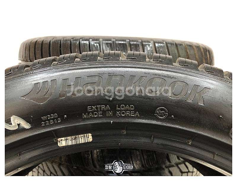 중고타이어 한국타이어 윈터아이셉트 에보3 255/40R...--2