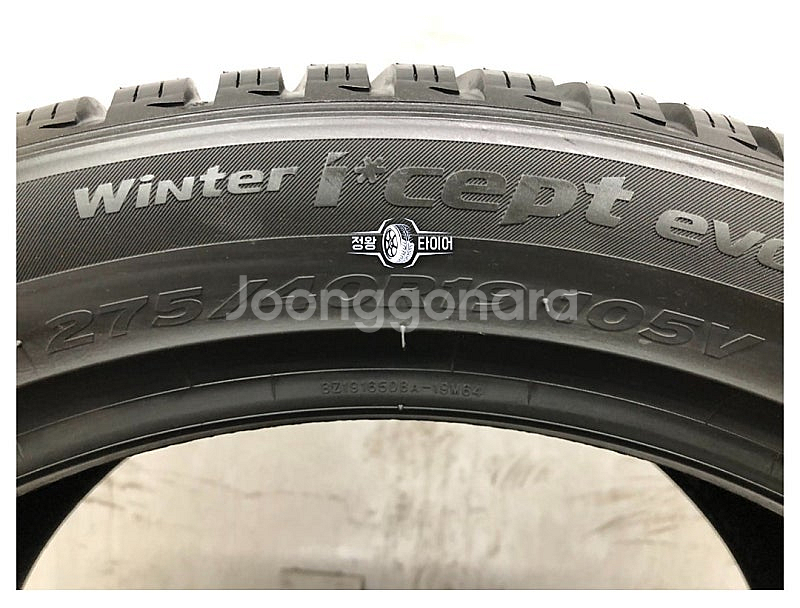 중고타이어 한국타이어 윈터아이셉트 에보3 255/40R...--5