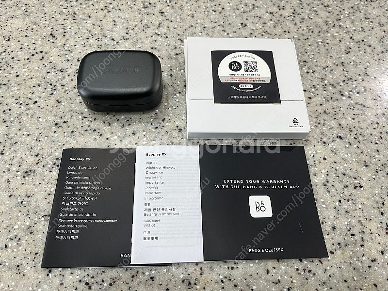 B&O EX 뱅앤올룹슨 무선 이어폰 검정--0