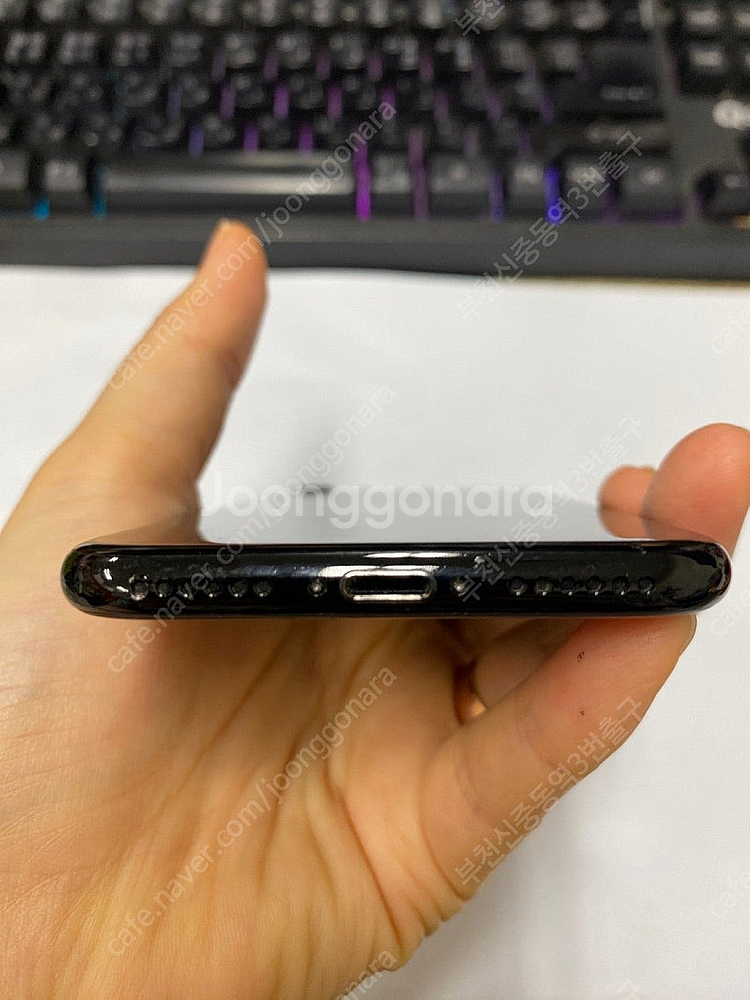496465 아이폰7 제트블랙 액정SS급 128GB 배...--6