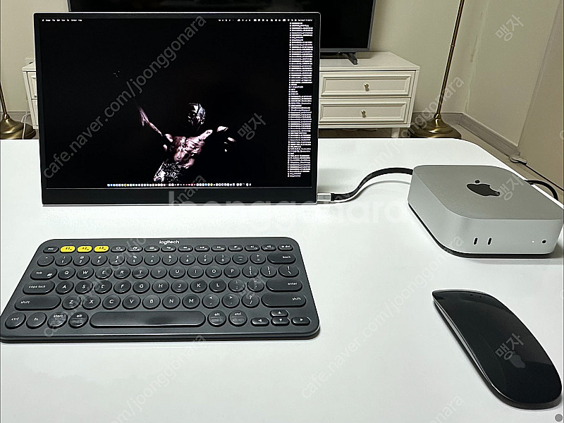 맥미니 m4 2tb + 포터블 세트 (맥북프로 교환 가...--3