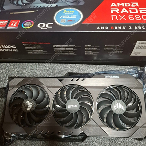 ASUS RX6800 TUF gaming OC 16g 택포