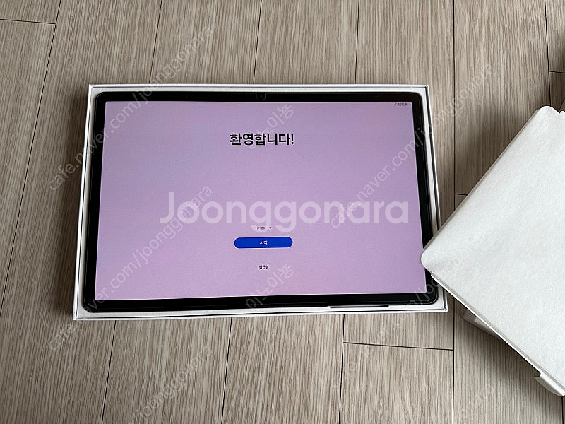 갤럭시탭S9플러스+정품슬림북커버--0