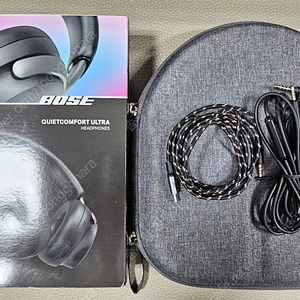 BOSE 보스 QC 울트라 헤드폰 블 (추가 액세서리 포함)