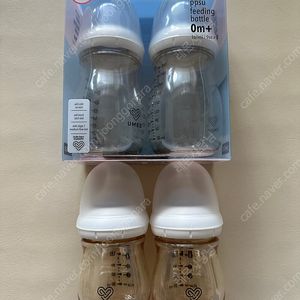유미젖병 260ml 2개 + 160ml 2개 판매해요