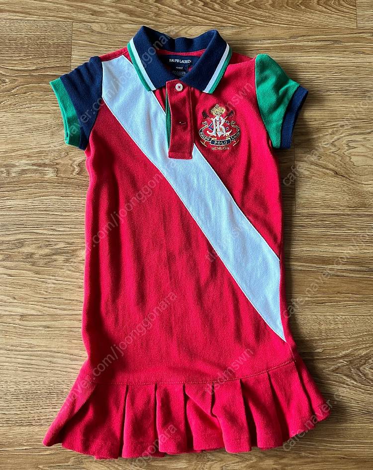 폴로 여아 원피스--1