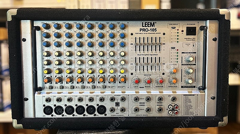 LEEM PRO-105파워드믹서앰프 E&W Q-10/Q...--3