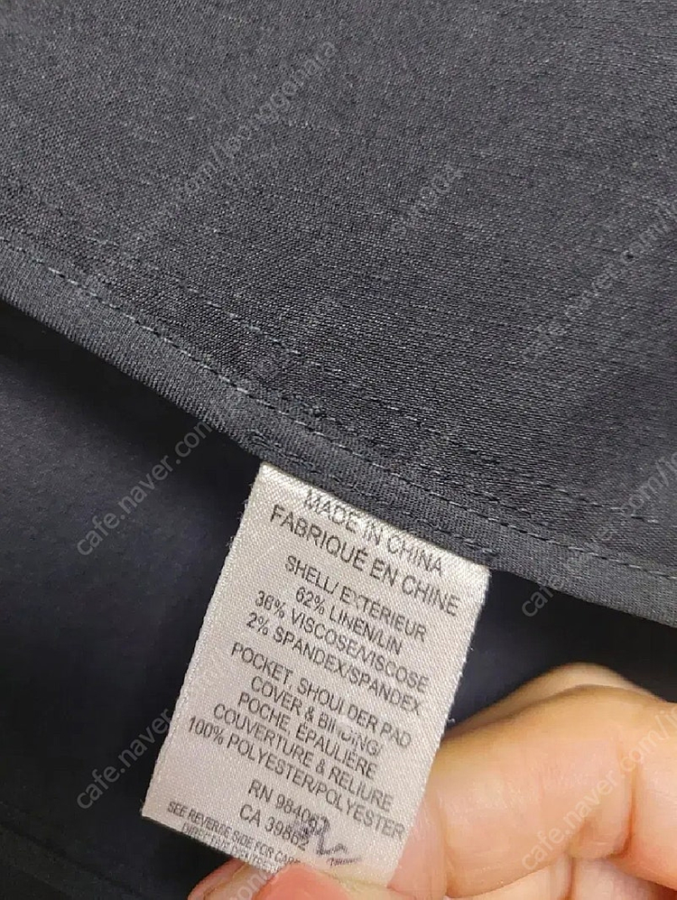 띠어리 theory 린넨노카라자켓 4사이즈 55반-66 이미지