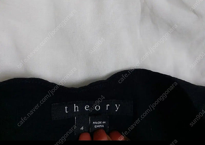 띠어리 theory 린넨노카라자켓 4사이즈 55반-66 이미지