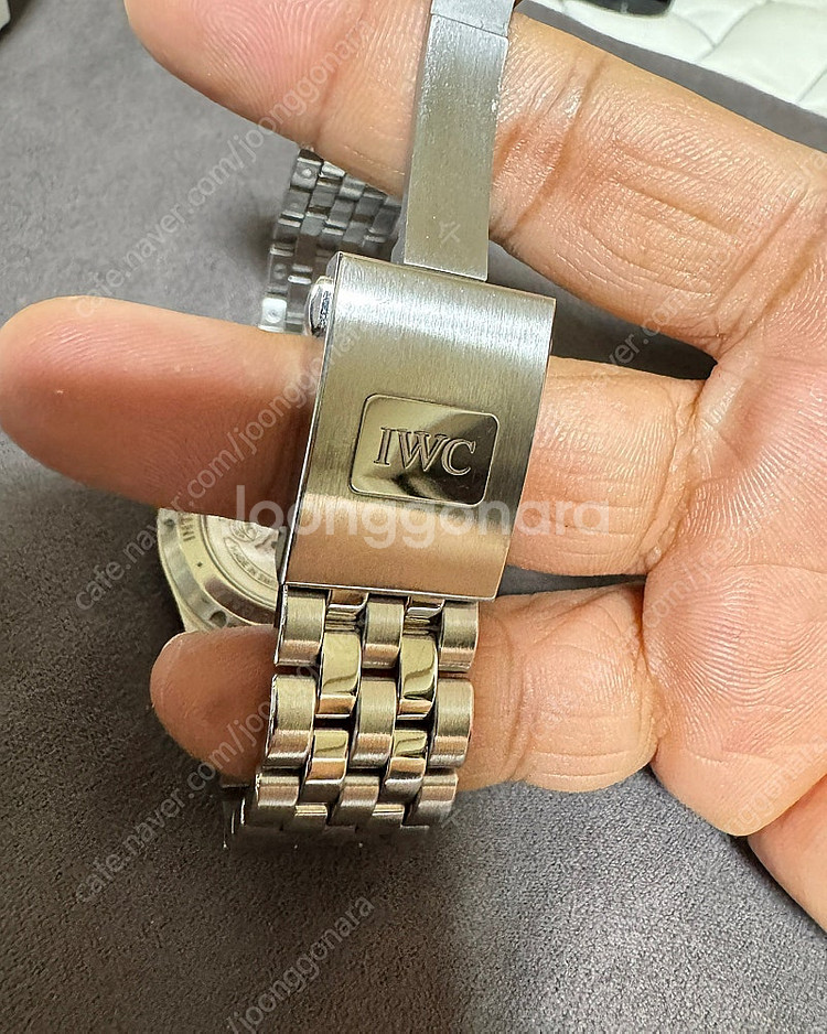iwc 파일럿 신형 41 청판 판매 합니다--0