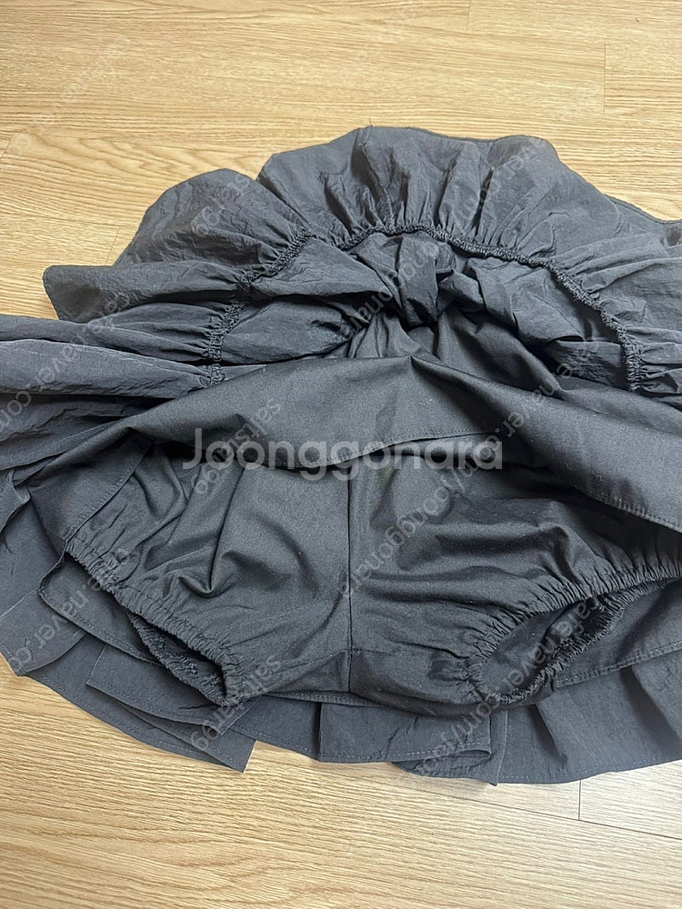 워니리본 검정치마(2XL)/알뜰 or 반값택포--1