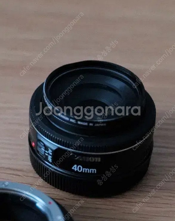 캐논 ef 40mm f2.8 팬케잌렌즈--0
