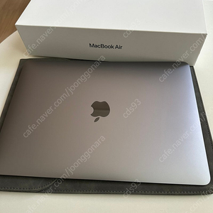 맥북 에어 m1 8gb 256gb (배터리 효율 100%, 사이클 횟수 16회)