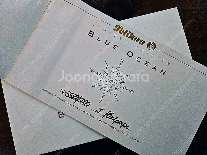 희귀 새상품 펠리칸 M800 블루 오션--0