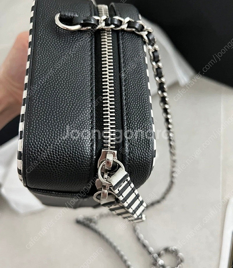 샤넬 코스메틱백 탑핸들 시즌백--4