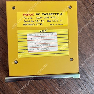 Fanuc pc cassette a a02-0076-k001