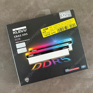 klevv cras xr5 rgb 6000 ddr5 16x2 서린